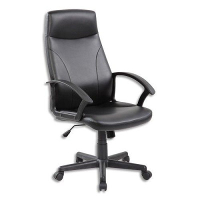 OFFP FAUTEUIL HOLMES 9515M PU N HOL01NR