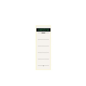 Etiquettes auto-adhesives pour classeurs a levier carton 80 mm Esselte, Lot de 1