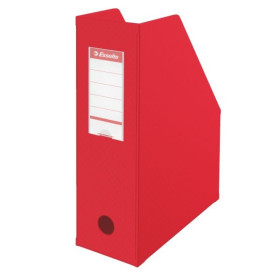 Porte-revues PVC 100mm VIVIDA Esselte Rouge