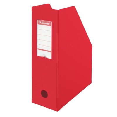Porte-revues PVC 100mm VIVIDA Esselte Rouge