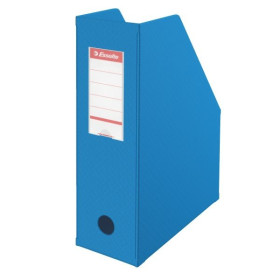 Porte-revues PVC 100mm VIVIDA Esselte Bleu