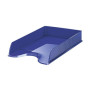 Corbeille a courrier FUSION Esselte, opaque, Bleu fonce