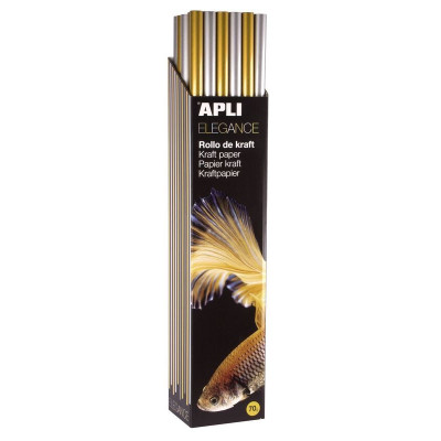 PRES.PAPIER KRAFT ROUL. 1X3 ELEGANCE 30U