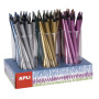 PRES.CRAYONS DE COUL.JUMBO METALLIC 108OB
