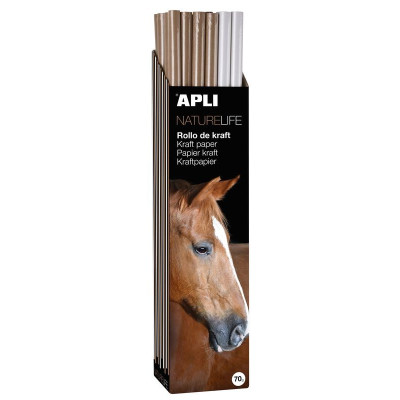 PRES. PAPIER KRAFT 1X3M NATURE LIFE 30U
