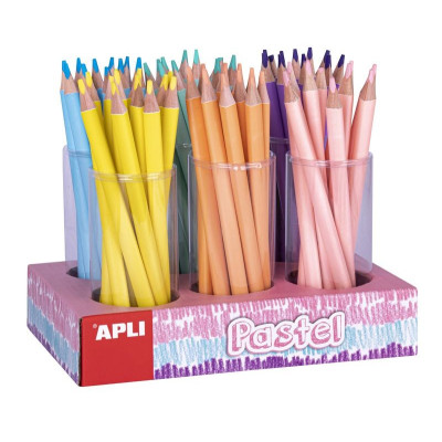 PRES. CRAYONS DE COUL JUMBO PASTEL  108OB