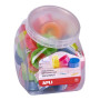 RUBAN ADH.TRANSP.19MMx20M FLUO