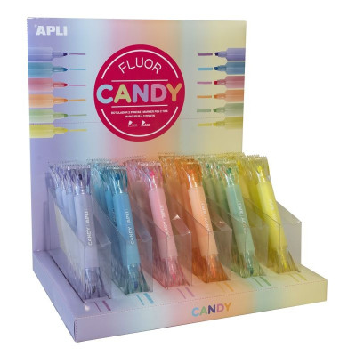 PRES.CANDY MARKERS FLUO 36U