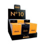 Blocs agrafés Rhodia O&B N°10 5,2x7,5cm 80f ligné 80g en présentoir de 60 pcs