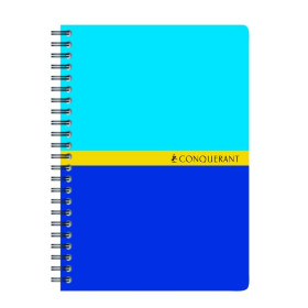 CARNET CONQUERANT 7 INTEGRALE 105x148 180P 70G Q5/5