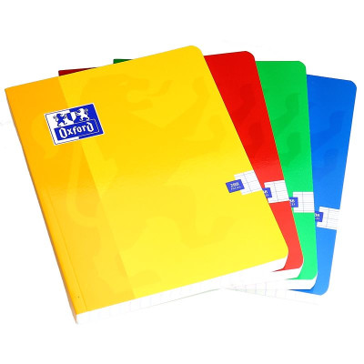 CAHIER OXFORD BROCHURE 170X220 288P OPTIK P. SEYES