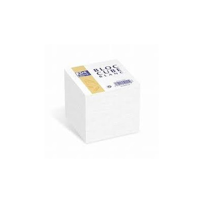 BLOC CUBE OXFORD 90X90 BLANC