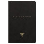Flying Spirit Black carnet piqûre textile 9x14cm 96p ligné motifs assortis papie