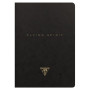 Flying Spirit Black carnet piqûre textile 14,8x21cm 96p ligné motifs assortis pa