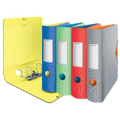 Classeur a levier 180° Active PP dos de 82mm URBAN CHIC Leitz, Assortis