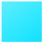 Paquet de 25 cartes Pollen 160x160 bleu turquoise