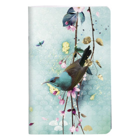 Sakura dream, Carnet piqué, 7,5 x 12 cm, 48 pages, uni |assortis en présentoir d