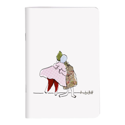 Ritournelle, Carnet piqué, 11 x 17 cm, 96 pages, ligné, ass.