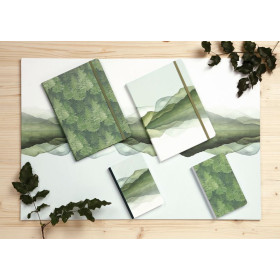 La Vie en Vosges, Carnet rembordé rigide, A5 - 14,8 x 21 cm, 96 pages, ligné, fe
