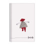 Ritournelle, Carnet rembordé rigide, 7,5 x 12 cm, 128 pages, uni, ass.