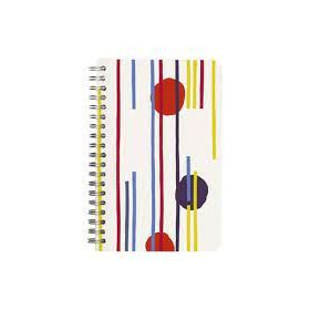 Punchy line, Carnet reliure intégrale, 11 x 17 cm, 100 pages, ligné, ass.
