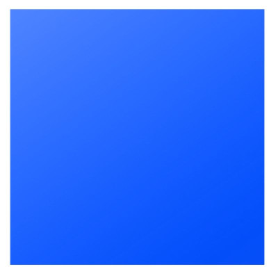 Paquet de 25 cartes Pollen 160x160 bleu nuit