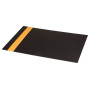 Rhodiarama sous-main rigide simili cuir italien BLACK 60x40cm