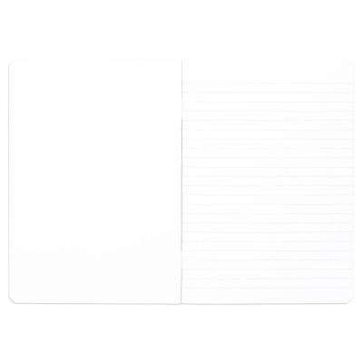 Cahier piqué WHITE Rhodia Classic 14,8x21cm 96p ligné non détachables 80g