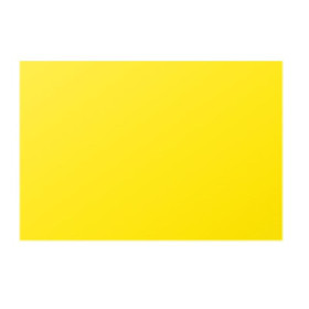 Paquet de 25 cartes Pollen 70x95 jaune soleil