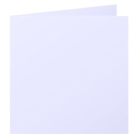 Paquet de 25 cartes pliée Pollen 160x160 lilas