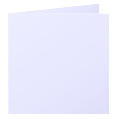 Paquet de 25 cartes pliée Pollen 160x160 lilas