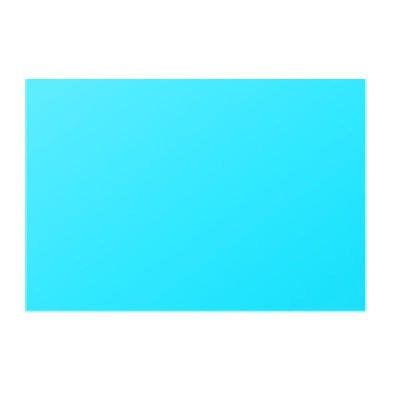 Paquet de 25 cartes Pollen 70x95 bleu turquoise