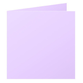 Paquet de 25 cartes pliée Pollen 135x135 glycine