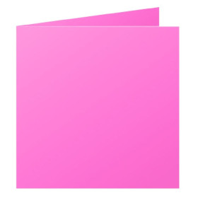 Paquet de 25 cartes pliée Pollen 135x135 litchi