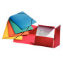 Chemise 3 rabats carton RAINBOW Esselte, Assortis