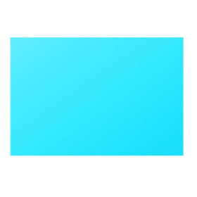 Paquet de 25 cartes Pollen 82x128 bleu turquoise