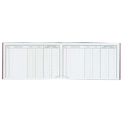 Piqûre 107X173 Position de banque 100 pages