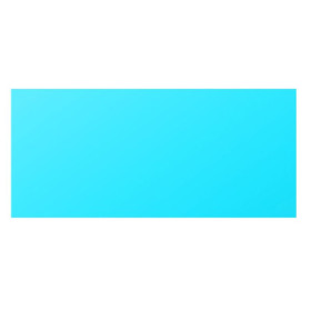 Paquet de 25 cartes Pollen 106x213 bleu turquoise