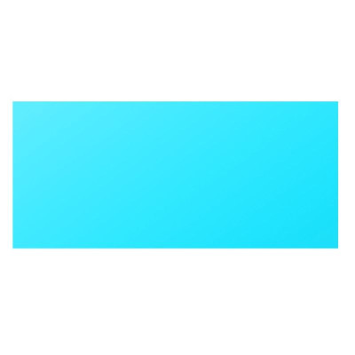 Paquet de 25 cartes Pollen 106x213 bleu turquoise