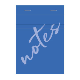 Bloc Notes agrafé 100F 60g 7,4x10,5 Q.5x5