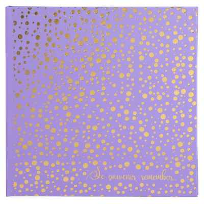 Alb livre 30p blanc 25x25cm Plum' Violet