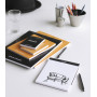 dotPad - bloc agrafé Rhodia ORANGE N°16 14,8x21cm dot 80f 80g