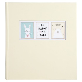 Alb livre 60p blanc 29x32cm Sweet jaune