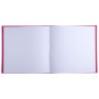 Alb livre 30p blanc 25x25 Plum Framboise