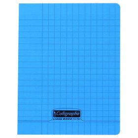 8000 POLYPRO, ECRITURE Cahier piqué bleu 17x22cm 32p Séyès2,5mm 90g