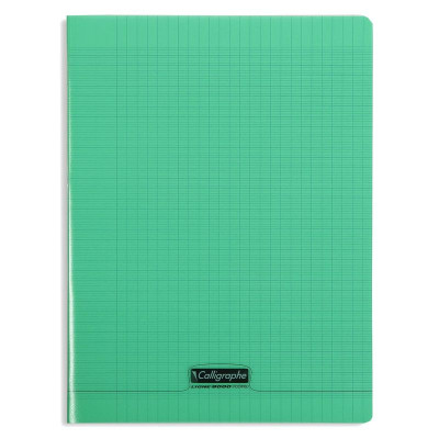 8000 POLYPRO, Cahier piqué Teintes assorties 24x32cm 96p séyès 90g