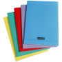 8000 POLYPRO, Cahier piqué Teintes assorties 21x29,7cm 96p séyès 90g