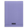 8000 POLYPRO, Cahier piqué violet 21x29,7cm 96p séyès 90g