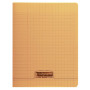 8000 POLYPRO, Cahier piqué orange 17x22cm 96p séyès 90g