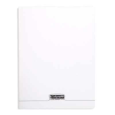 8000 POLYPRO, ALBUM Cahier piqué incolore 24x32cm 48p uni 90g